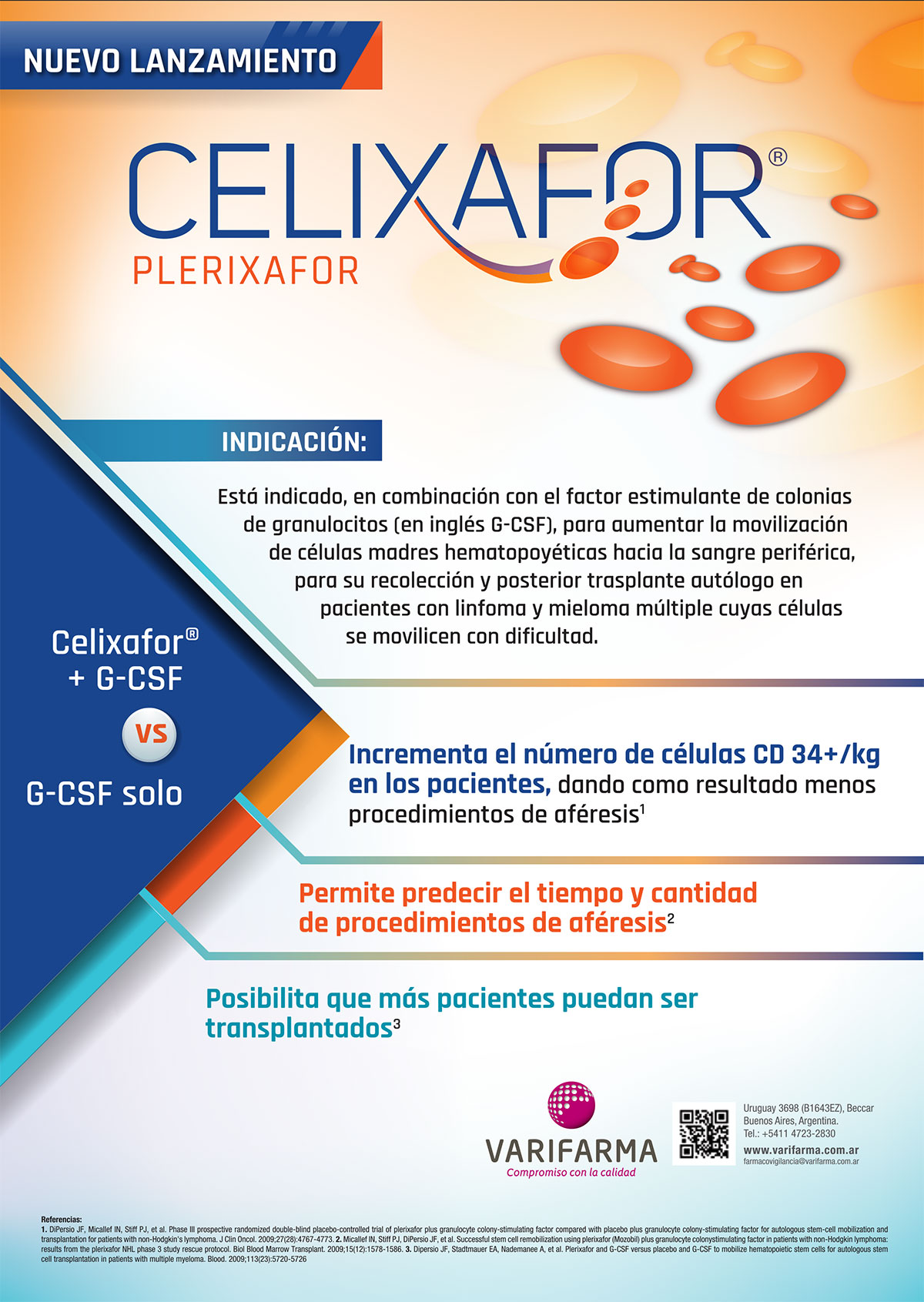 Lanzamiento Celixafor