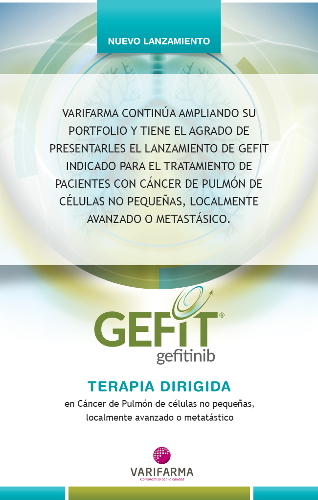 GEFIT: nueva terapia contra el cáncer de pulmón